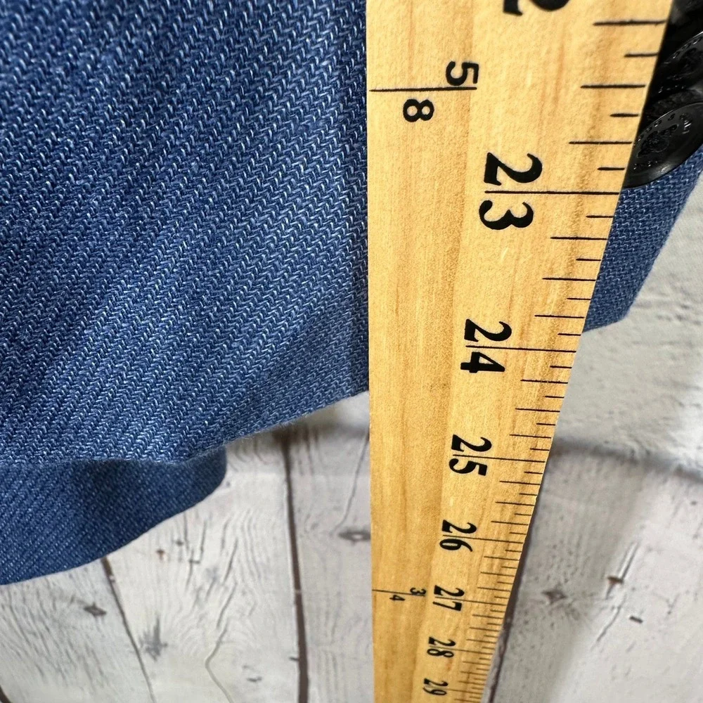 Rodd &‎ Gunn Doyleston Jacket Mens XS Denim Blue Linen Cotton Blazer BP1214 NEW